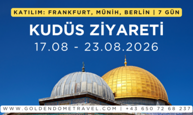 kudüs turu frankfurt, berlin, münih