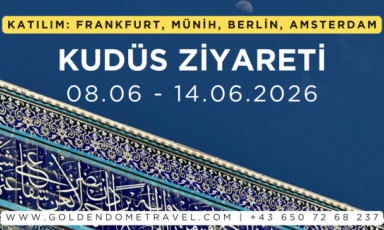 kudüs turu frankfurt, berlin, münih, amsterdam
