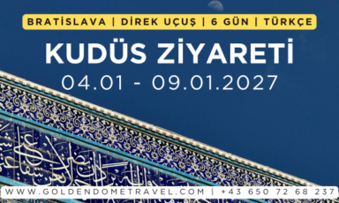 mirac kandili bratislava, viyana, kudüs turu viyana