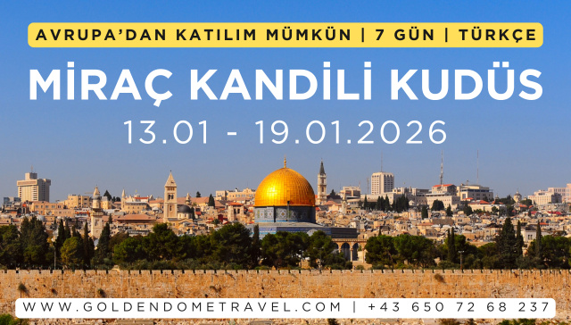kudüs turu mirac kandili | almanya, hollanda, fransa