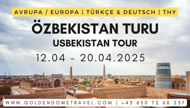 Özbekistan turu | uzbekistan rundreise | almanya, avusturya, fransa, hollanda, belcika